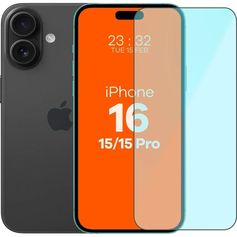 Szkło ochronne 2.5D Bizon Smart Glass do Apple iPhone 15 Pro / 15 / 16