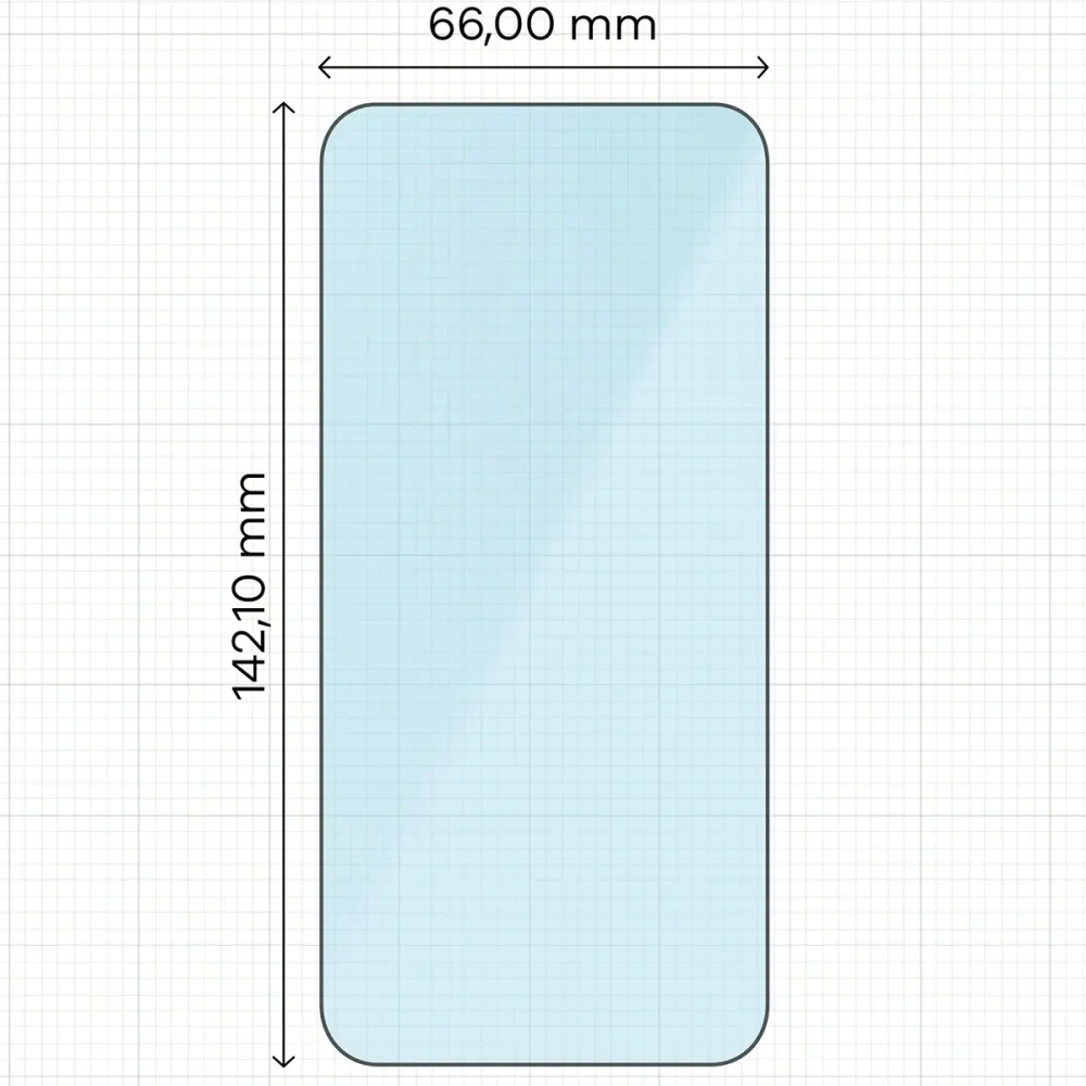 Szkło ochronne 2.5D Bizon Smart Glass do Apple iPhone 15 Pro / 15 / 16