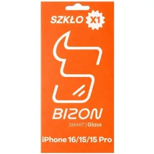 Szkło ochronne 2.5D Bizon Smart Glass do Apple iPhone 15 Pro / 15 / 16