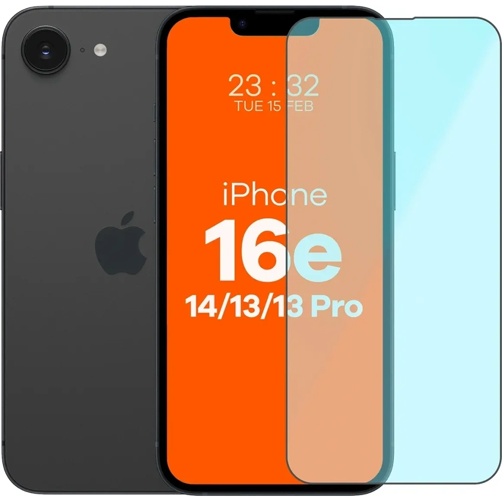 Szkło ochronne 2.5D Bizon Smart Glass do Apple iPhone 16e / 14 / 13 Pro / 13