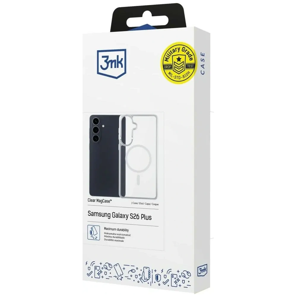 Etui 3MK Armor MagCase do Samsung Galaxy S26