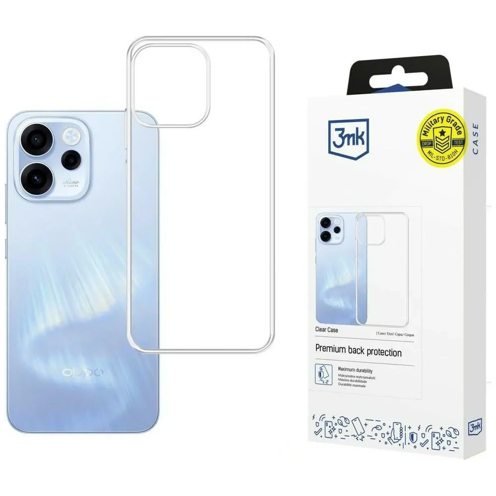 Etui 3MK Clear Case do Oppo Reno 15 5G