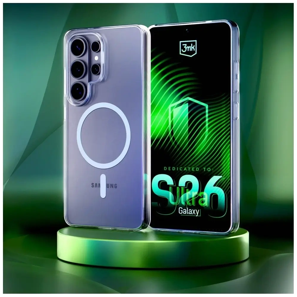 Etui 3MK Clear MagCase do Samsung Galaxy S26 Ultra