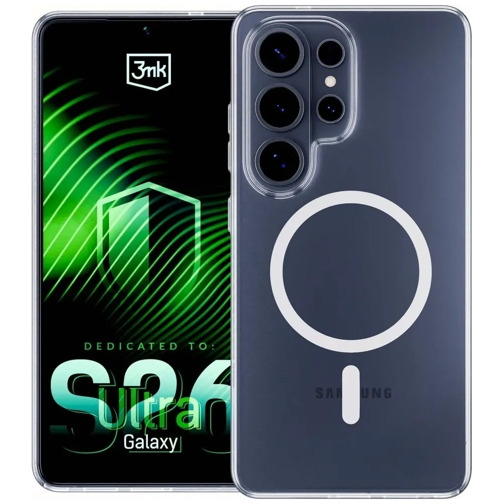 Etui 3MK Clear MagCase do Samsung Galaxy S26 Ultra
