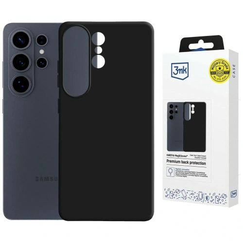 Etui 3MK Hardy MagSilicone do Samsung Galaxy S26 Ultra Czarny