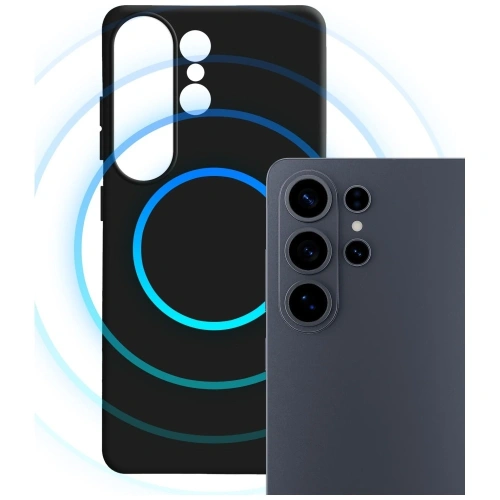 Etui 3MK Hardy MagSilicone do Samsung Galaxy S26 Ultra Czarny