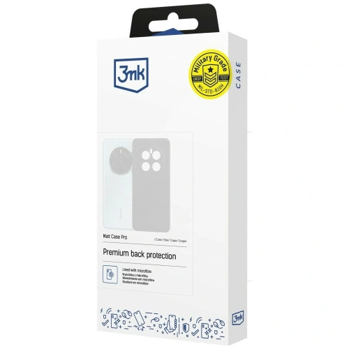 Etui 3MK Matt Case Pro do Samsung Galaxy S26 Ultra czarne