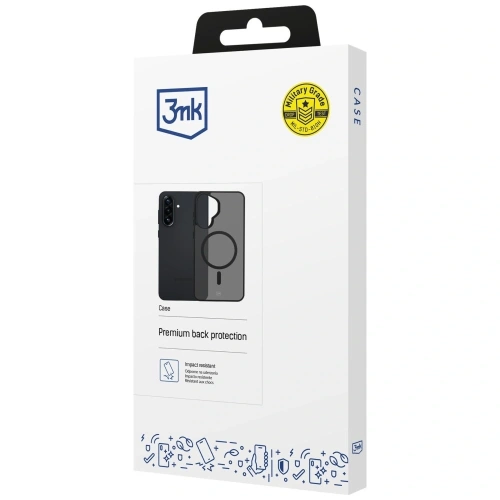 Etui 3MK Smoke MagCase do Samsung Galaxy A57 czarny