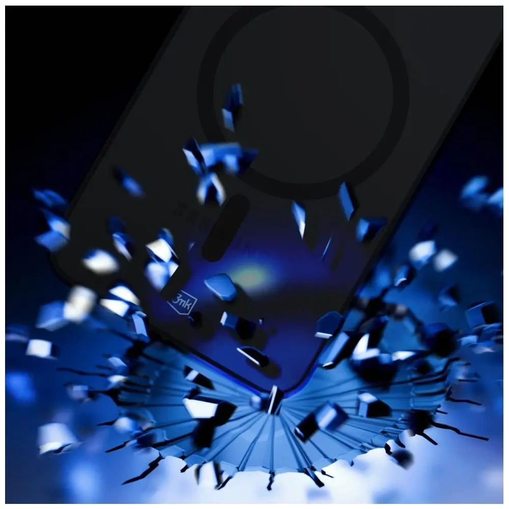 Etui 3MK Smoke MagCase do Samsung Galaxy A37 czarny