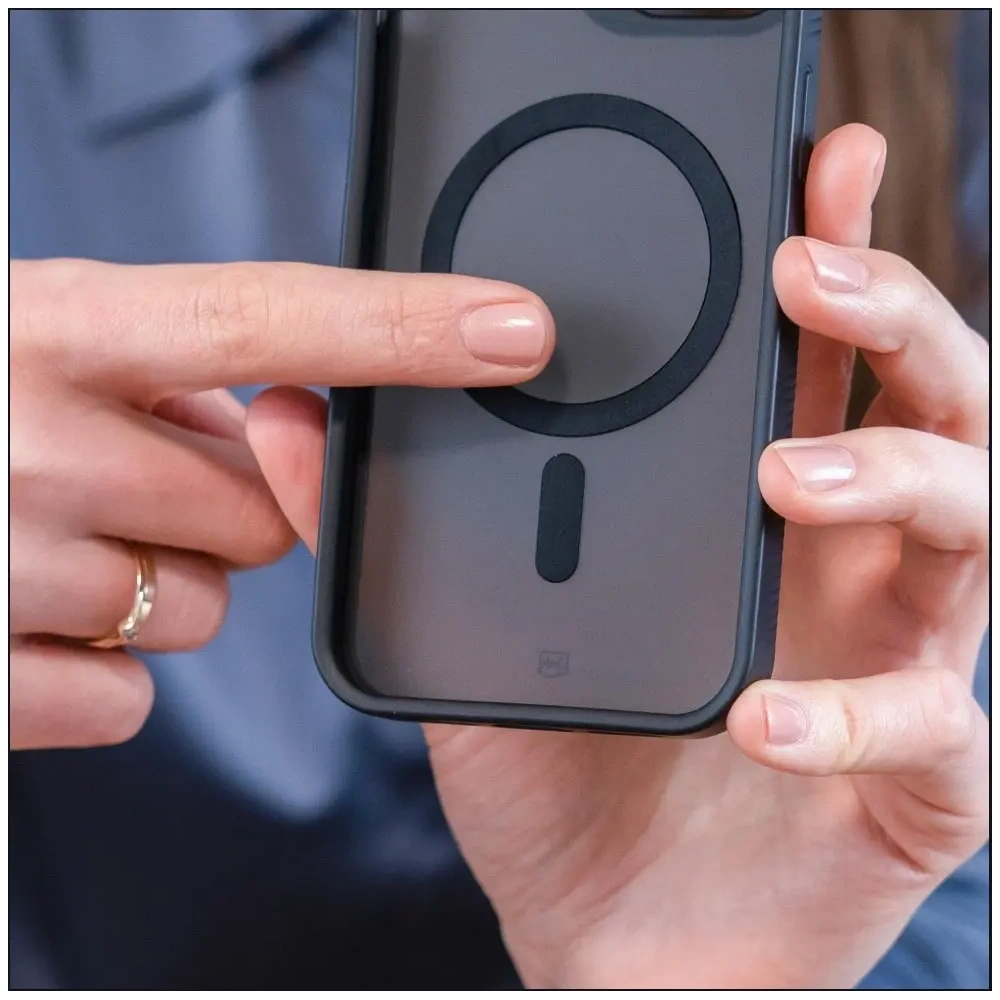 Etui 3MK Smoke MagCase do Samsung Galaxy A37 czarny