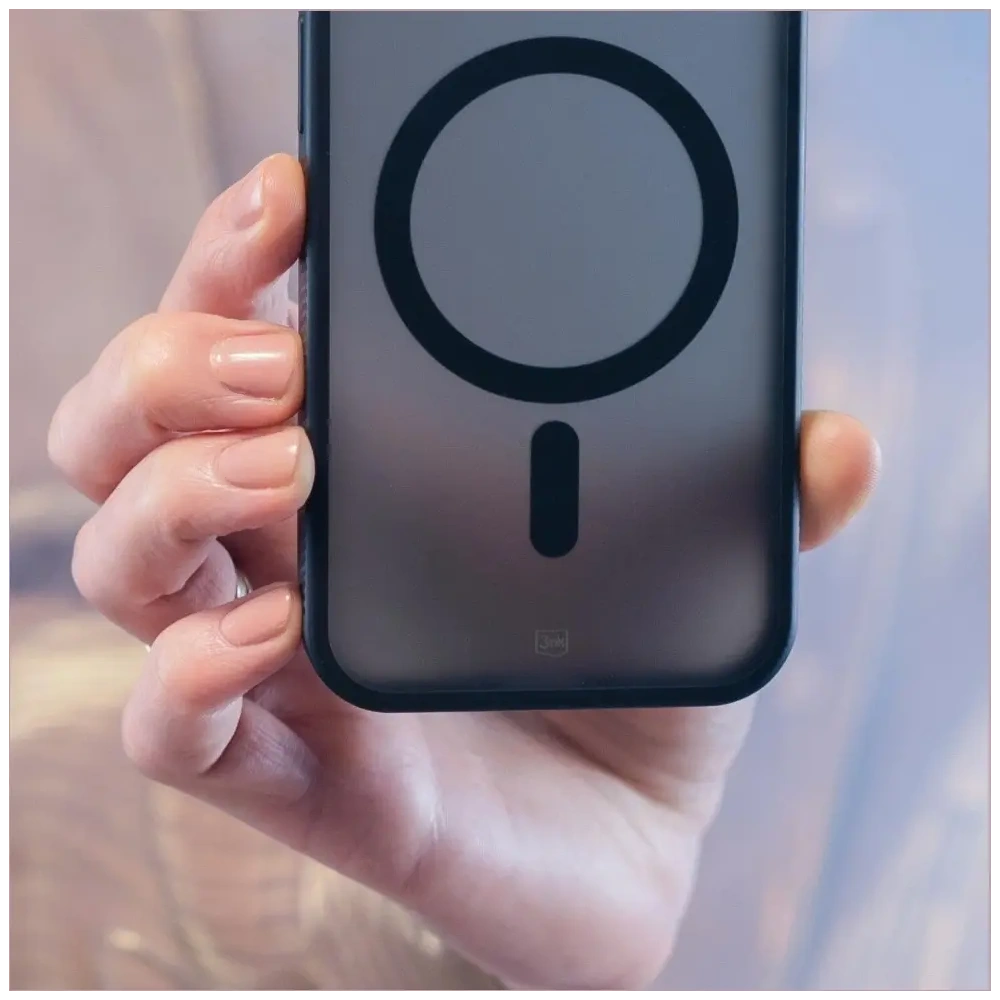 Etui 3MK Smoke MagCase do Samsung Galaxy A37 czarny