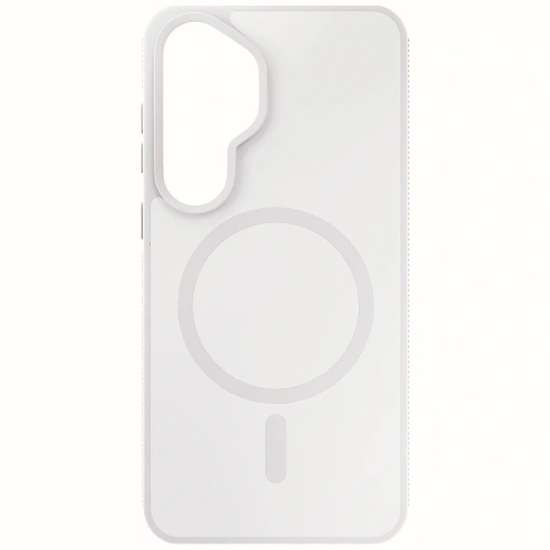 Etui 3MK Smoke MagCase do Samsung Galaxy S26 biały