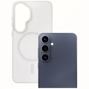 Etui 3MK Smoke MagCase do Samsung Galaxy S26 biały