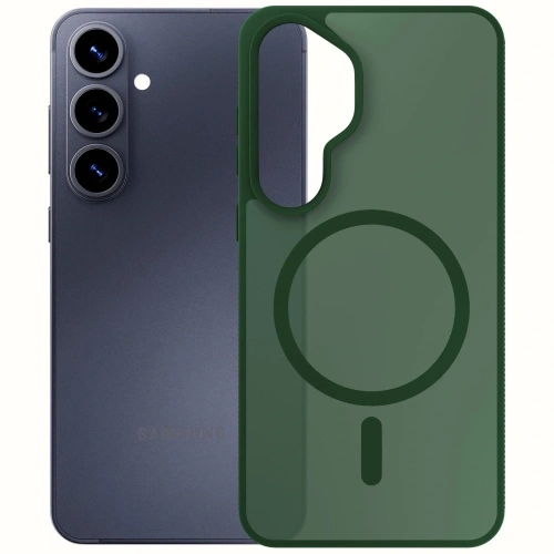 Etui 3MK Smoke MagCase do Samsung Galaxy S26 zielony