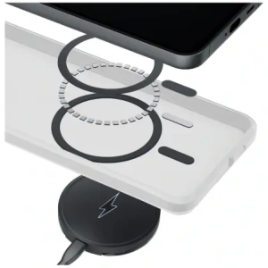 Etui 3MK Smoke MagCase do Samsung Galaxy S26+ Plus biały