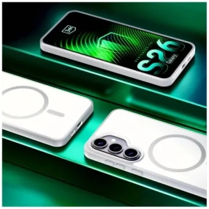 Etui 3MK Smoke MagCase do Samsung Galaxy S26+ Plus biały