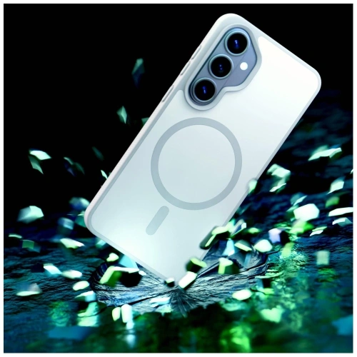 Etui 3MK Smoke MagCase do Samsung Galaxy S26+ Plus biały