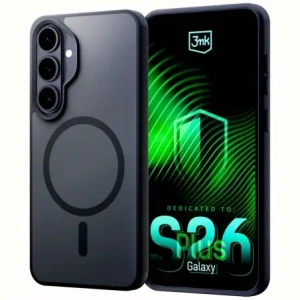 Etui 3MK Smoke MagCase do Samsung Galaxy S26+ Plus czarny