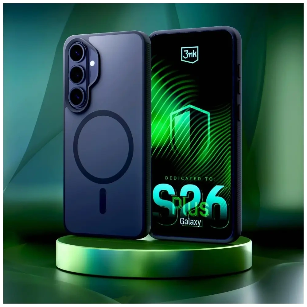 Etui 3MK Smoke MagCase do Samsung Galaxy S26+ Plus czarny