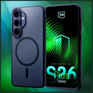 Etui 3MK Smoke MagCase do Samsung Galaxy S26+ Plus czarny