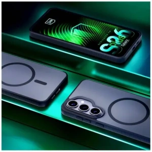 Etui 3MK Smoke MagCase do Samsung Galaxy S26+ Plus czarny