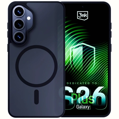 Etui 3MK Smoke MagCase do Samsung Galaxy S26+ Plus czarny