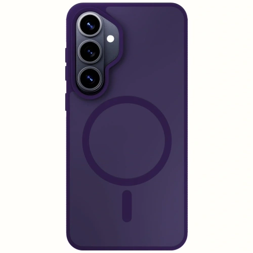 Etui 3MK Smoke MagCase do Samsung Galaxy S26+ Plus fioletowy