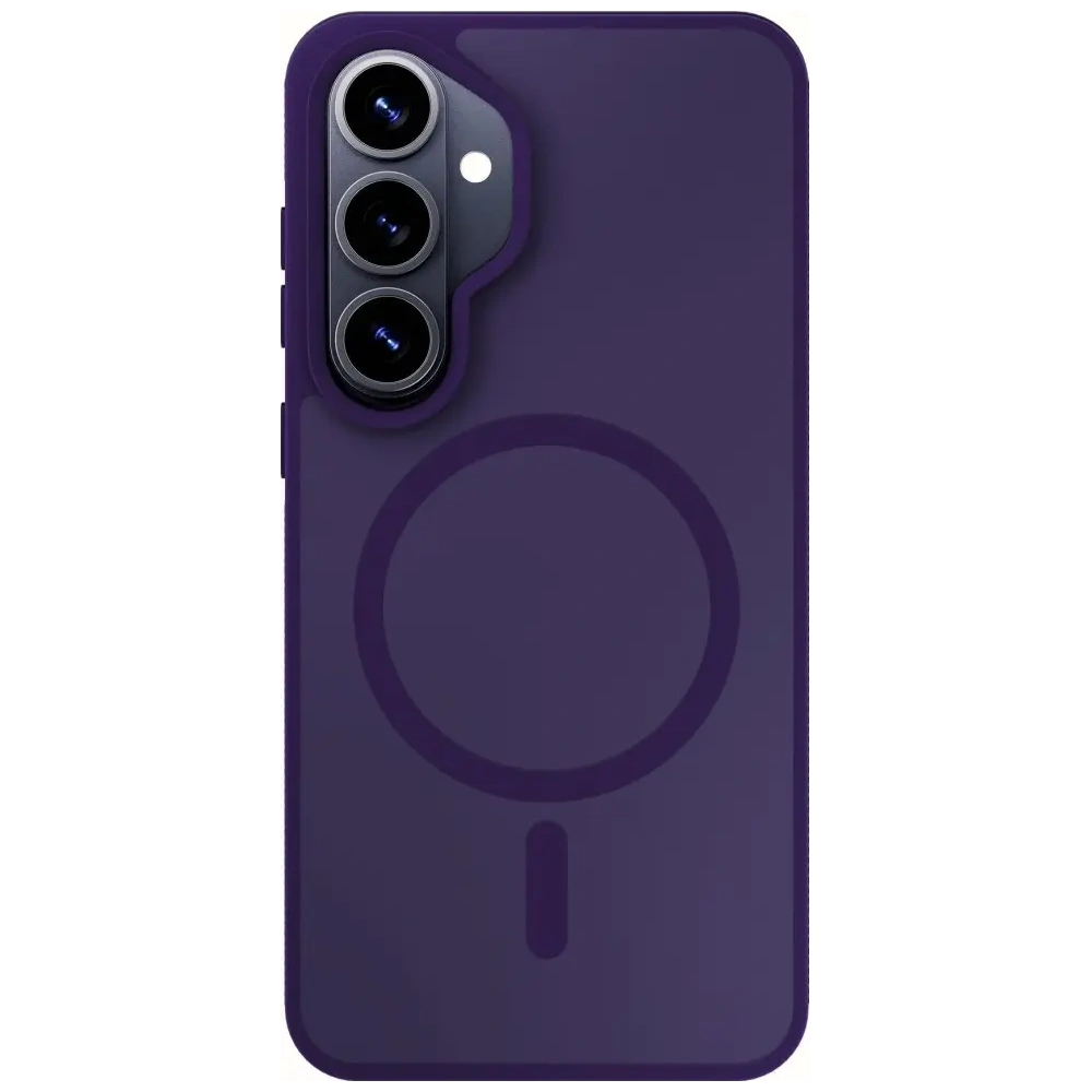 Etui 3MK Smoke MagCase do Samsung Galaxy S26+ Plus fioletowy