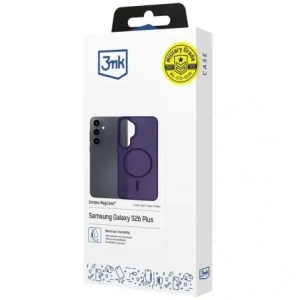 Etui 3MK Smoke MagCase do Samsung Galaxy S26+ Plus fioletowy