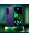 Etui 3MK Smoke MagCase do Samsung Galaxy S26+ Plus fioletowy