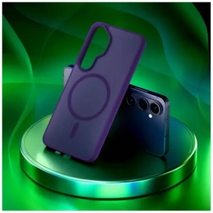 Etui 3MK Smoke MagCase do Samsung Galaxy S26+ Plus fioletowy