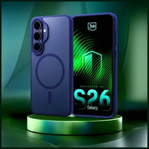 Etui 3MK Smoke MagCase do Samsung Galaxy S26+ Plus niebieski