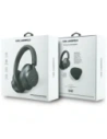 Bezprzewodowe słuchawki nauszne Karl Lagerfeld Grained Initials Bluetooth ANC szary