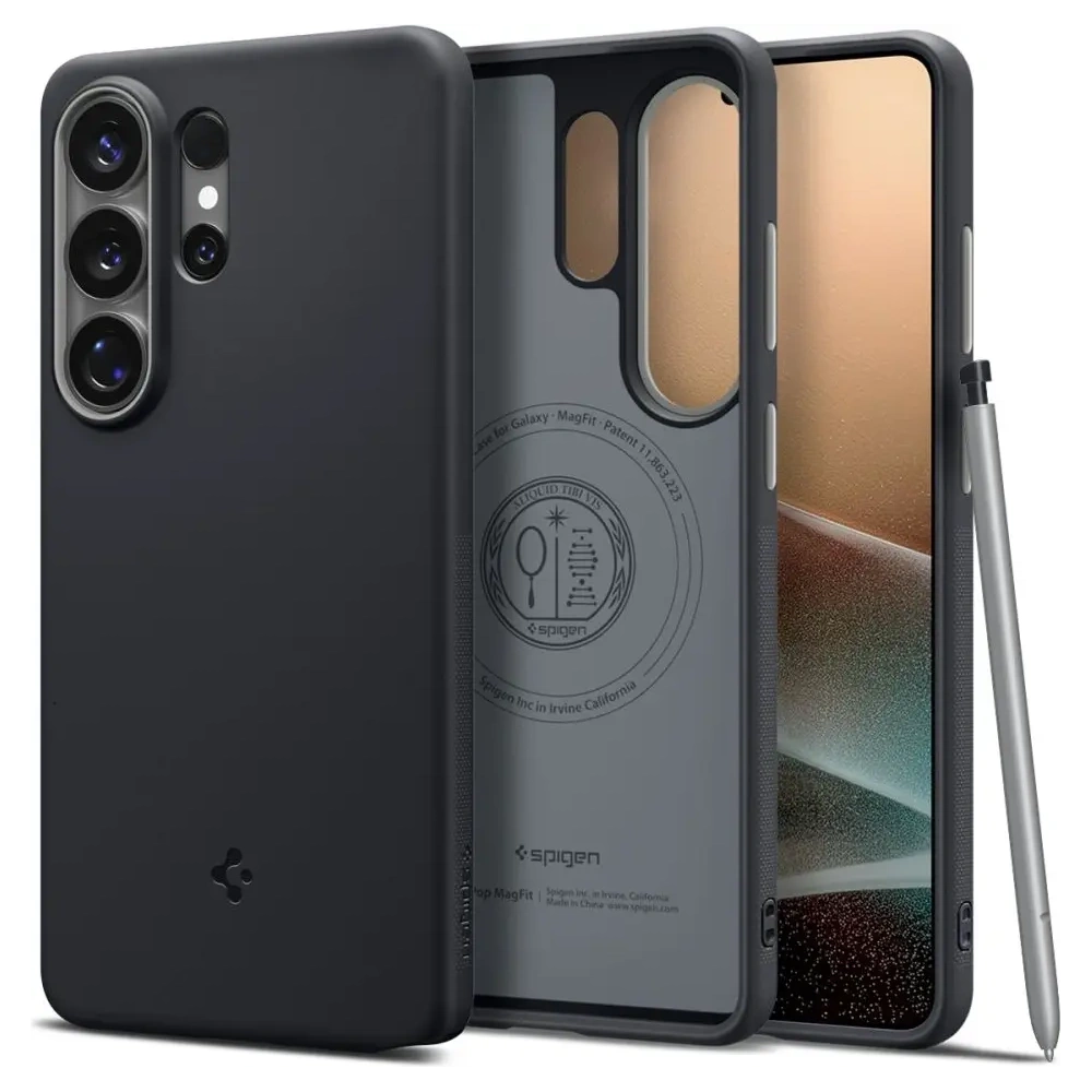 Etui Spigen Nano Pop Mag MagSafe do Samsung Galaxy S26 Ultra Black Sesame