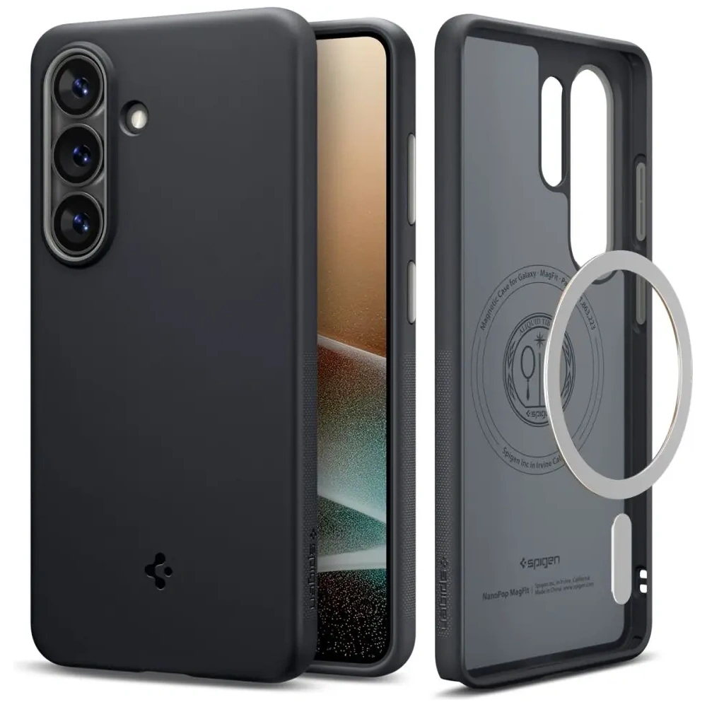 Etui Spigen Nano Pop Mag MagSafe do Samsung Galaxy S26 Ultra Black Sesame