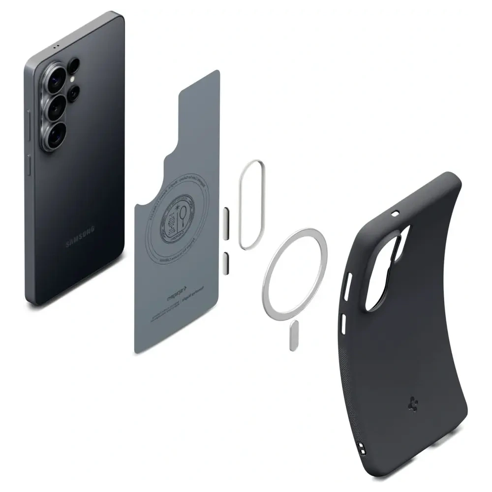 Etui Spigen Nano Pop Mag MagSafe do Samsung Galaxy S26 Ultra Black Sesame