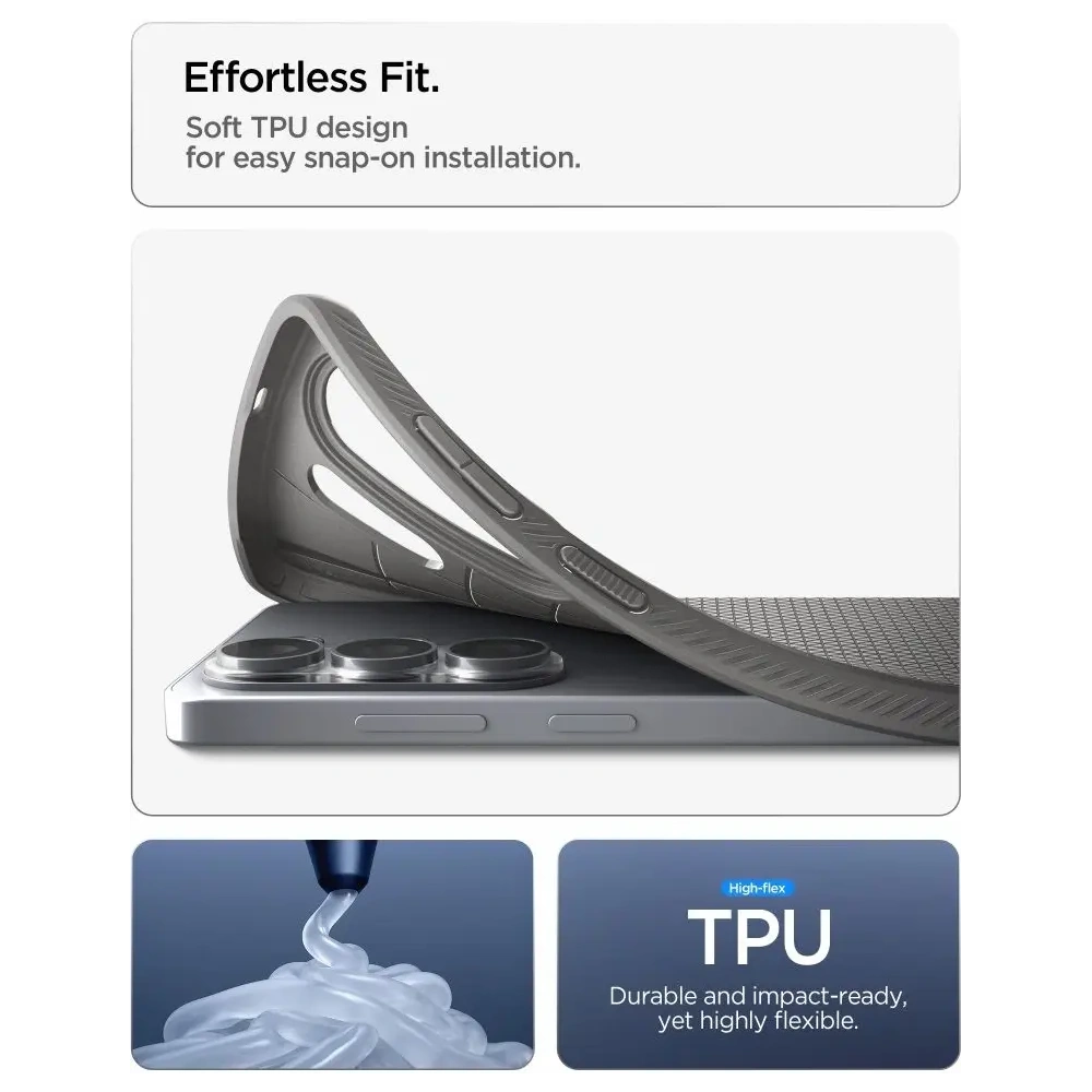 Etui Spigen Liquid Air do Samsung Galaxy S26 Ultra Marble Grey