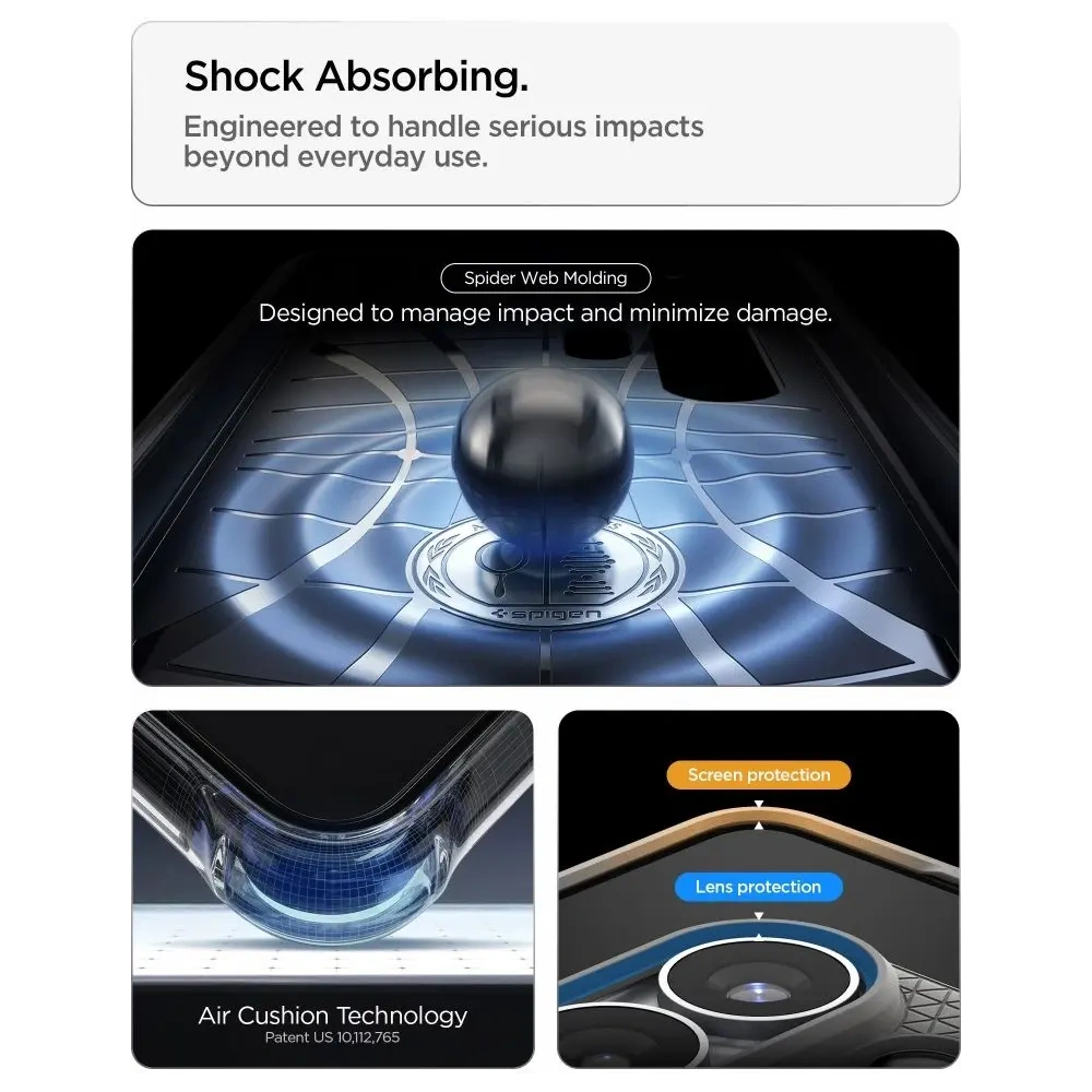 Etui Spigen Liquid Air do Samsung Galaxy S26 Ultra Marble Grey