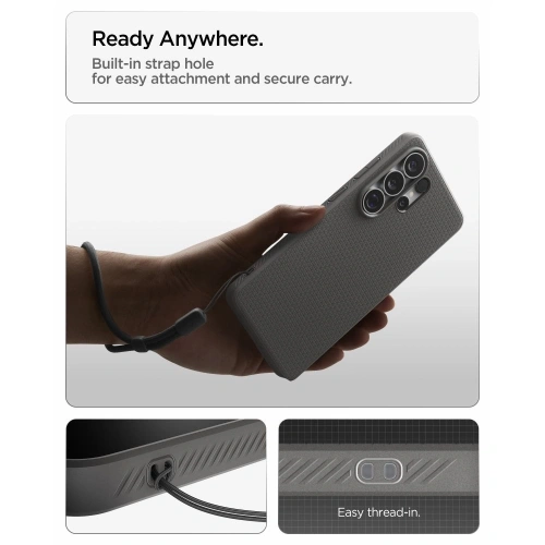 Etui Spigen Liquid Air do Samsung Galaxy S26 Ultra Marble Grey