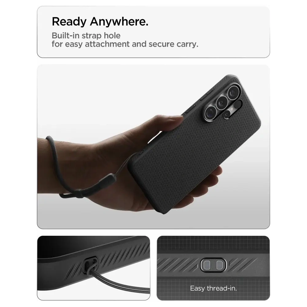 Etui Spigen Liquid Air do Samsung Galaxy S26 Ultra Matte Black