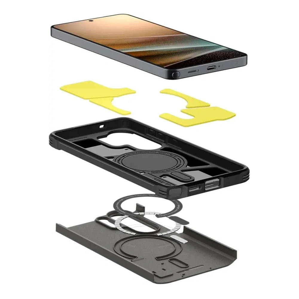 Etui Spigen Tough Armor Mag MagSafe do Samsung Galaxy S26 Ultra Gunmetal