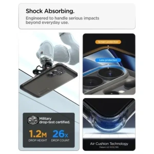 Etui Spigen Tough Armor Mag MagSafe do Samsung Galaxy S26 Ultra Gunmetal