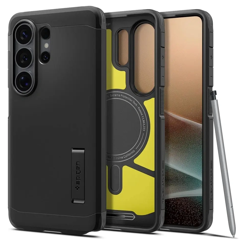 Etui Spigen Tough Armor Mag MagSafe do Samsung Galaxy S26 Ultra Black