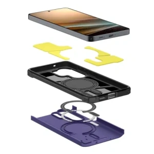 Etui Spigen Tough Armor Mag MagSafe do Samsung Galaxy S26 Ultra Ash Violet