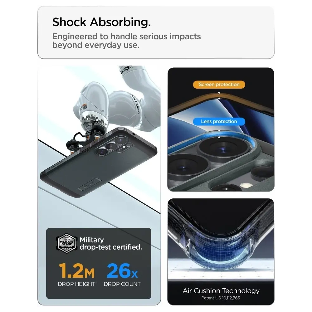 Etui Spigen Tough Armor Mag MagSafe do Samsung Galaxy S26 Ultra Abyss Green