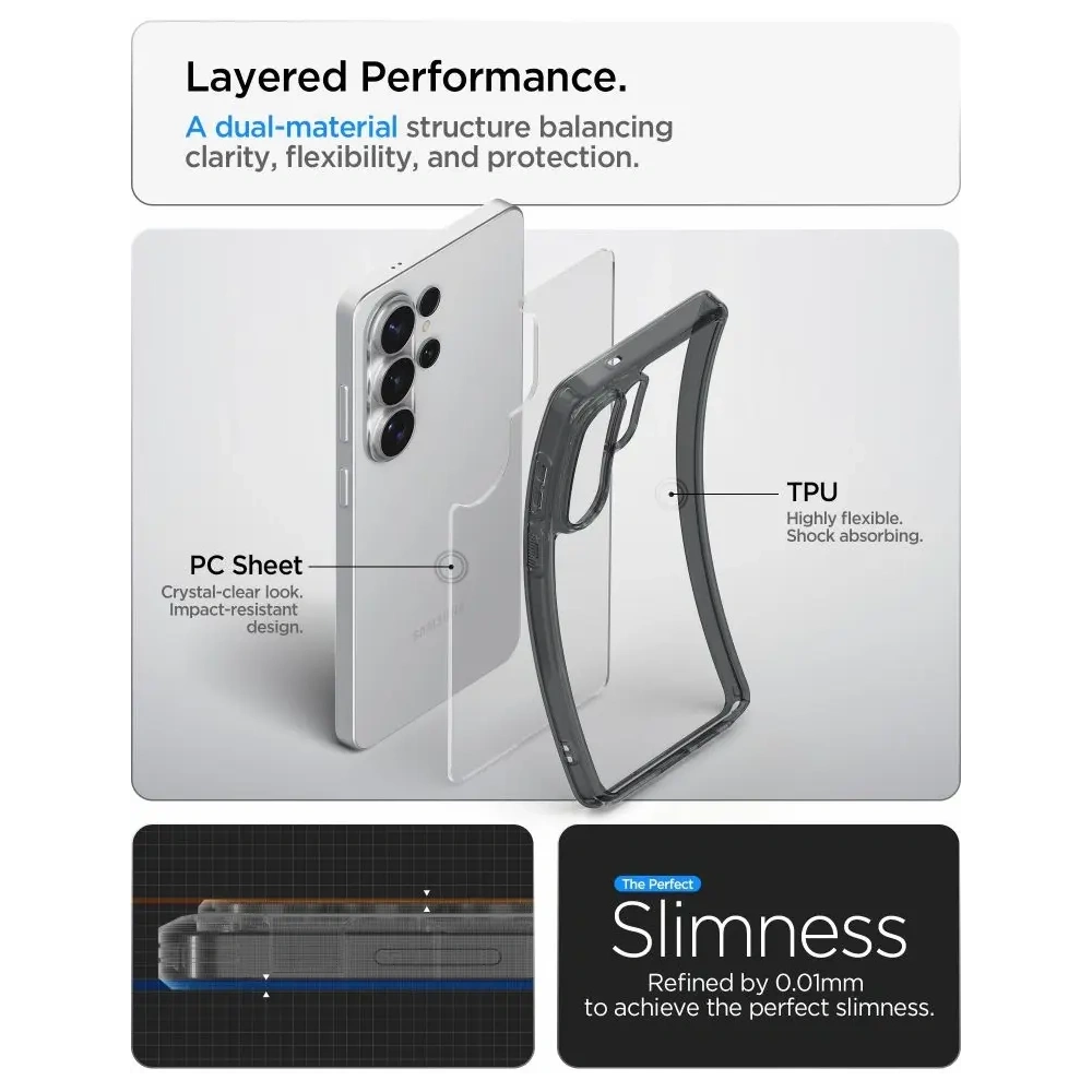 Etui Spigen Ultra Hybrid do Samsung Galaxy S26 Ultra Space Crystal