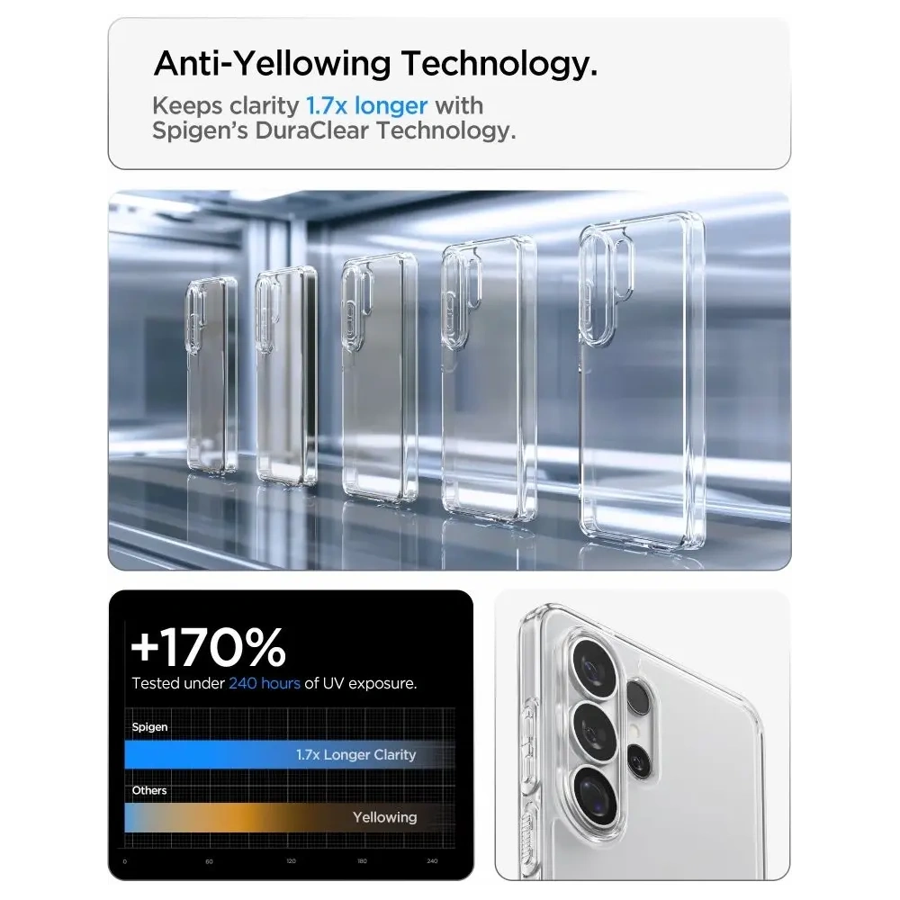 Etui Spigen Ultra Hybrid do Samsung Galaxy S26 Ultra Crystal Clear