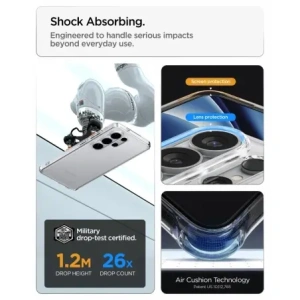 Etui Spigen Ultra Hybrid do Samsung Galaxy S26 Ultra Crystal Clear