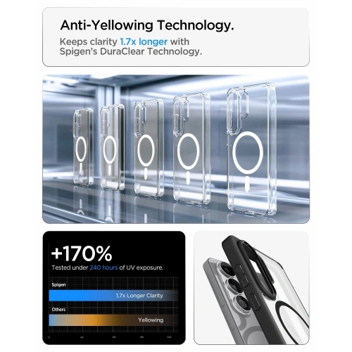 Etui Spigen Ultra Hybrid Mag MagSafe do Samsung Galaxy S26 Ultra Matte Black