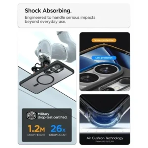 Etui Spigen Ultra Hybrid Mag MagSafe do Samsung Galaxy S26 Ultra Matte Black